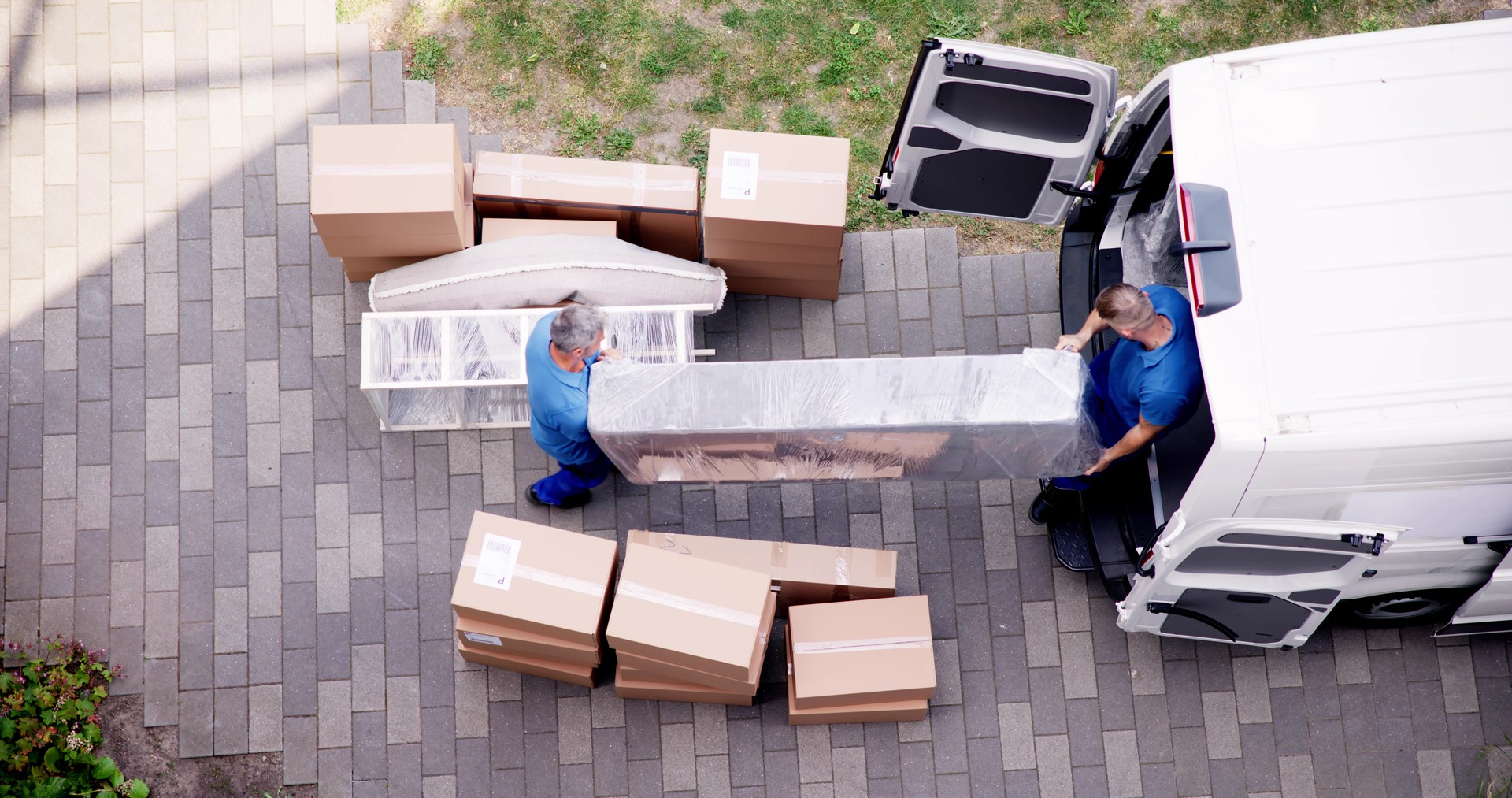 House Move Van. Furniture Removal